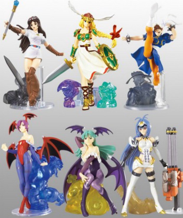 Namco x Capcom Gals Collection Gashapon (Set of 6)