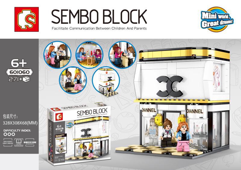 Sembo Block 601060 Chanel 271pcs