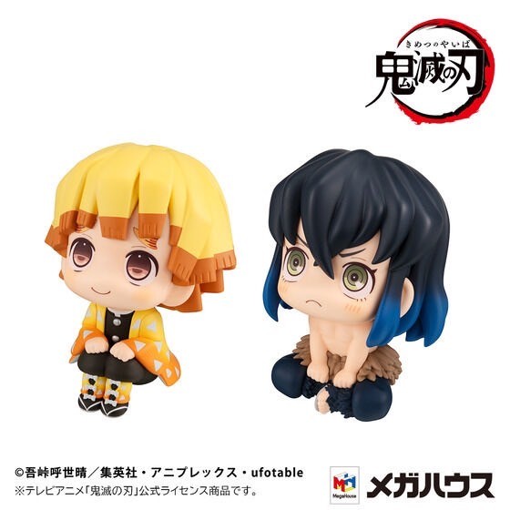 PRE-ORDER : Rukappu Zenitsu Agatsuma Nikkoto ver. & Inosuke Hashibira Mun! ver. [Limited cushion included]