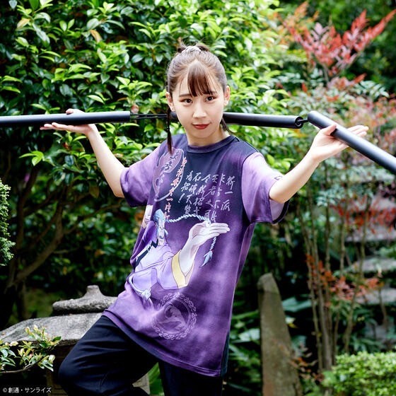 PRE-ORDER : STRICT-G "Mobile Fighter G Gundam" The Undefeated of the East Master Asia T-shirt Full Color