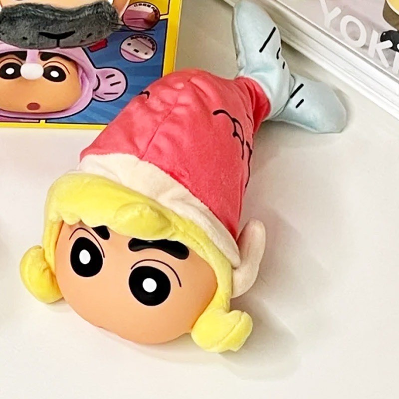 ตุ๊กตาชินจังดุ๊กดิ๊ก - Crayon Shinchan - Floppy Fish Plush Series by 52Toys