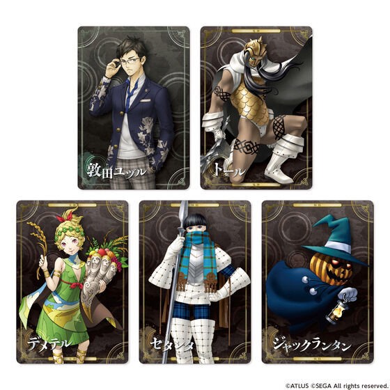 PRE-ORDER : [Carddass Online Limited] Shin Megami Tensei V Metal Card Collection (Random)