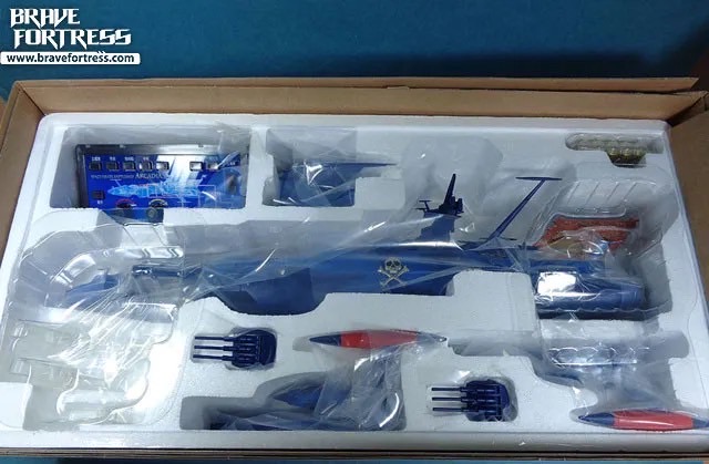 หุ่นเหล็ก Soul of Chogokin - GX-93 Space Pirate Battleship Arcadia - By Bandai