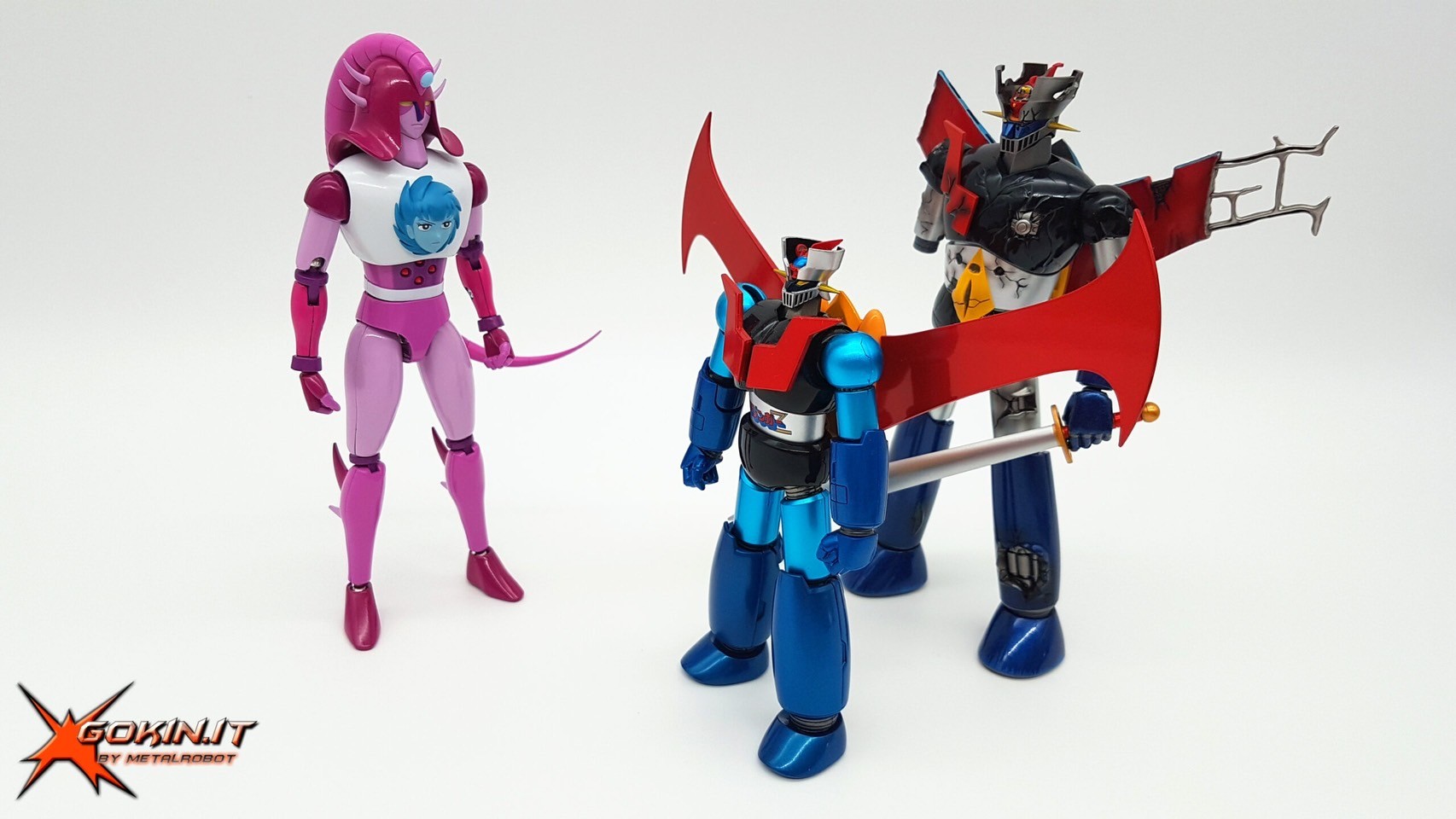 Soul of Chogokin - GX-108 Rhein X1 & Dianan A By Bandai