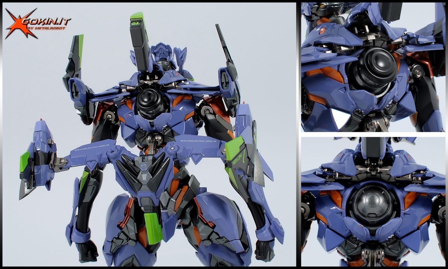 MORTAL MIND Series Evangelion Anima Evangelion Unit-01 Final Model Diecast Action Figure by CCS TOYS