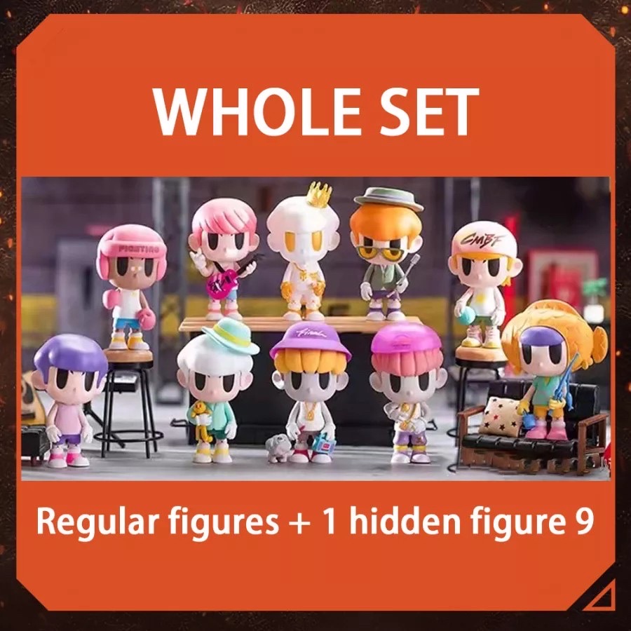 Blind Box ชุดกล่องสุ่มไอดอล - Final (M) Call Me by Fire by Jelly Monster (Set of 9 + 1secret)