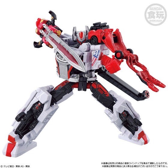 PRE-ORDER : Mini Pla Bakuage Sentai Boonboomger Bakujo Gattai Series 02 BoonBoom Car Set