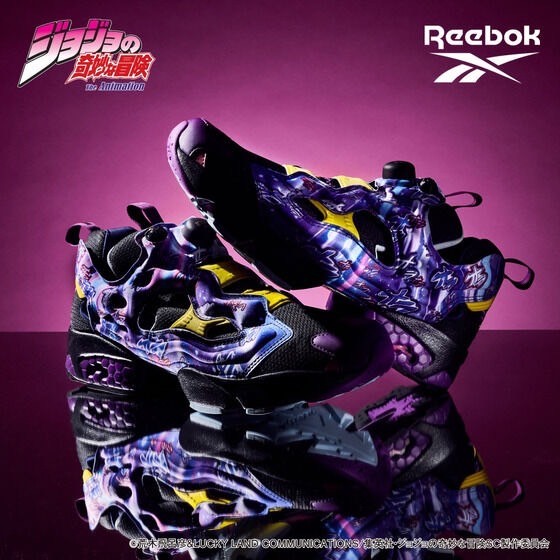 PRE-ORDER : JoJo's Bizarre Adventure Stardust Crusaders Reebok Collaboration Sneakers <INSTAPUMP FURY 94>