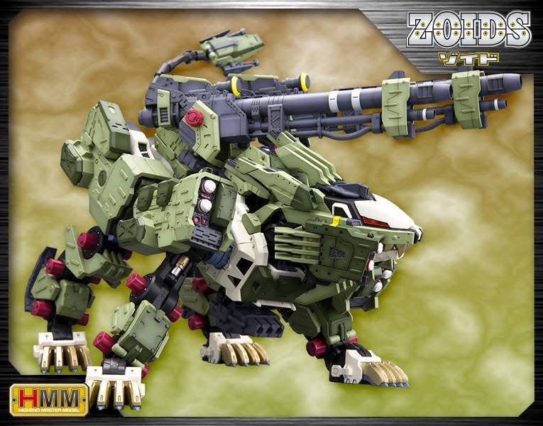 Pre-order : 1/72 Zoids: RZ-041 Liger Zero Panzer Marking Plus Ver. Plastic Model Kit by Kotobukiya (Reissue)