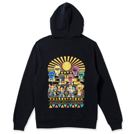 PRE-ORDER : Chouriki Sentai Ohranger Deformed Hoodie
