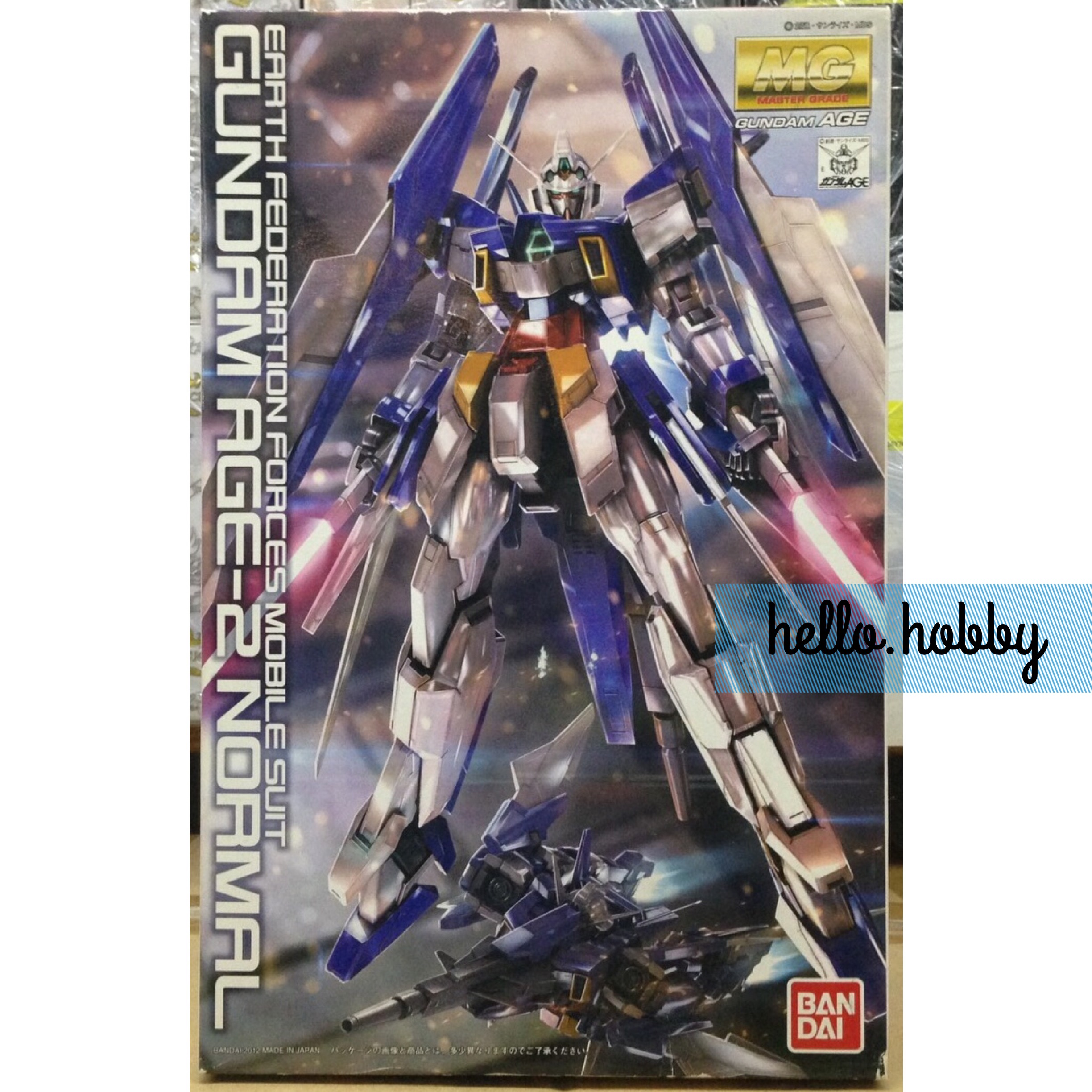 MG 1/100 Gundam AGE-2 Normal by Bandai