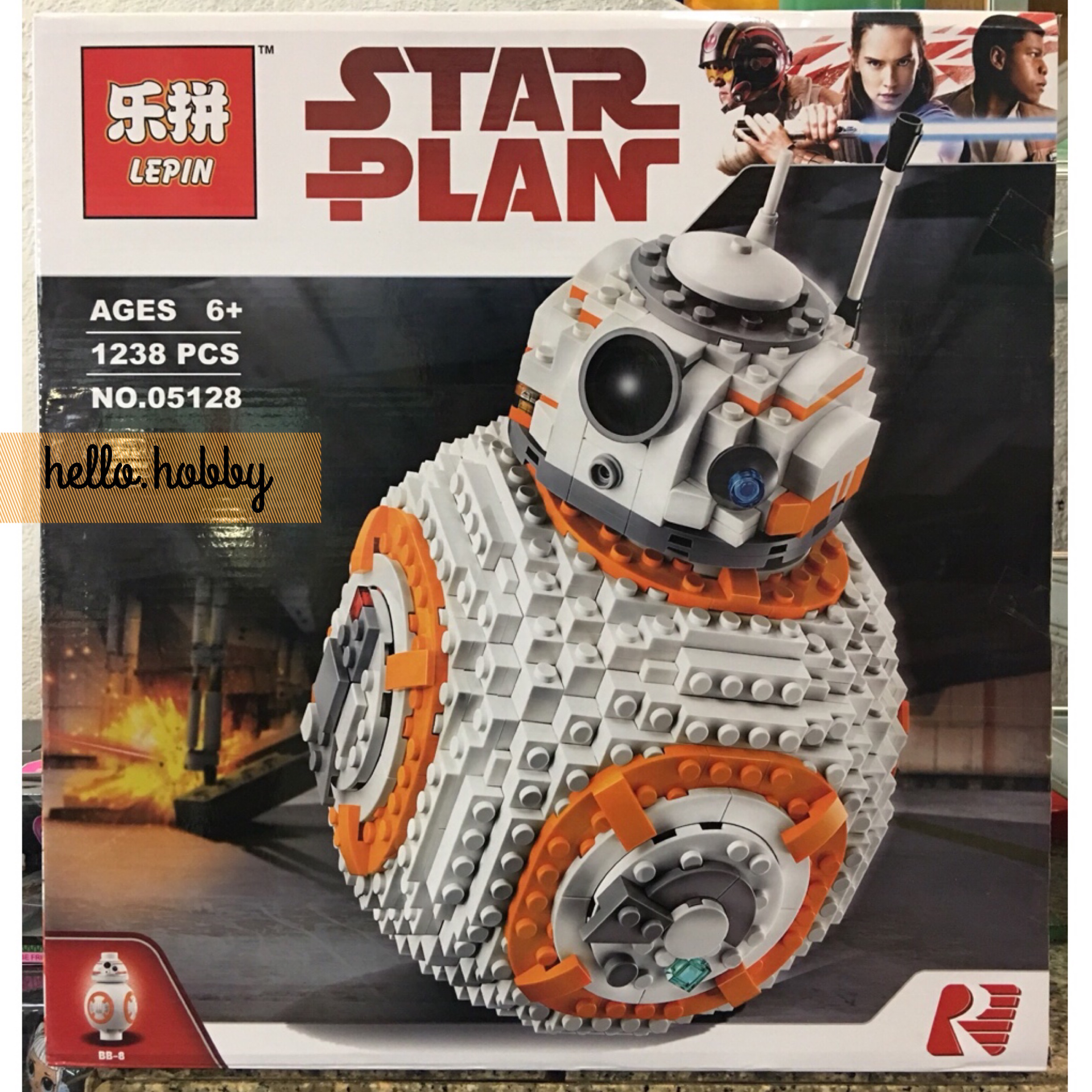 Lepin 05128 Star Wars BB-8 1238pcs