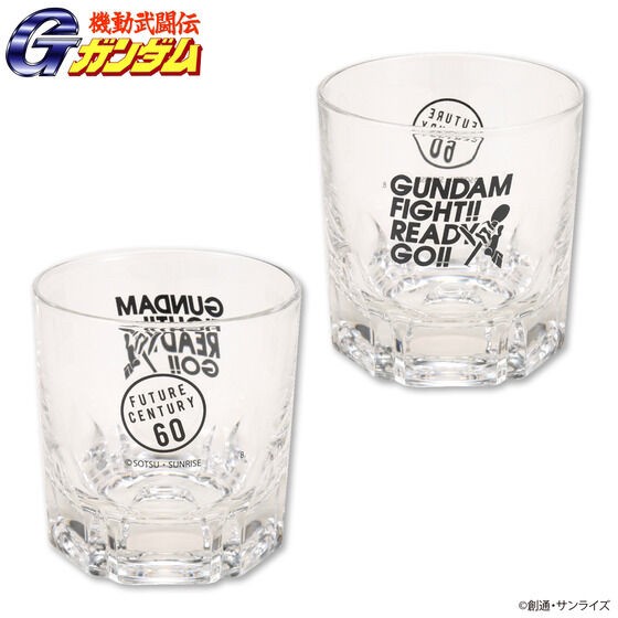 PRE-ORDER : Mobile Fighter G Gundam Gundam Fight Goods Image Glass
