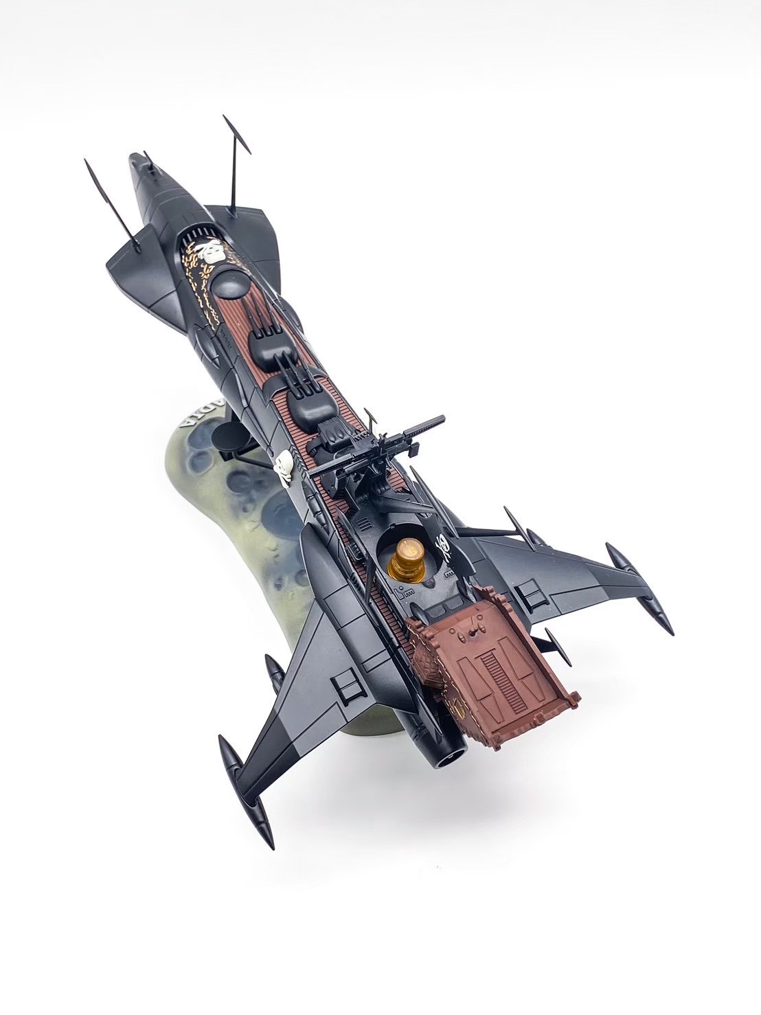 SGM-20 Space Pirate Captain Harlock Arcadia Black ver. by Aoshima (Miracle House) (ของใหม่เปิดเช็ค)