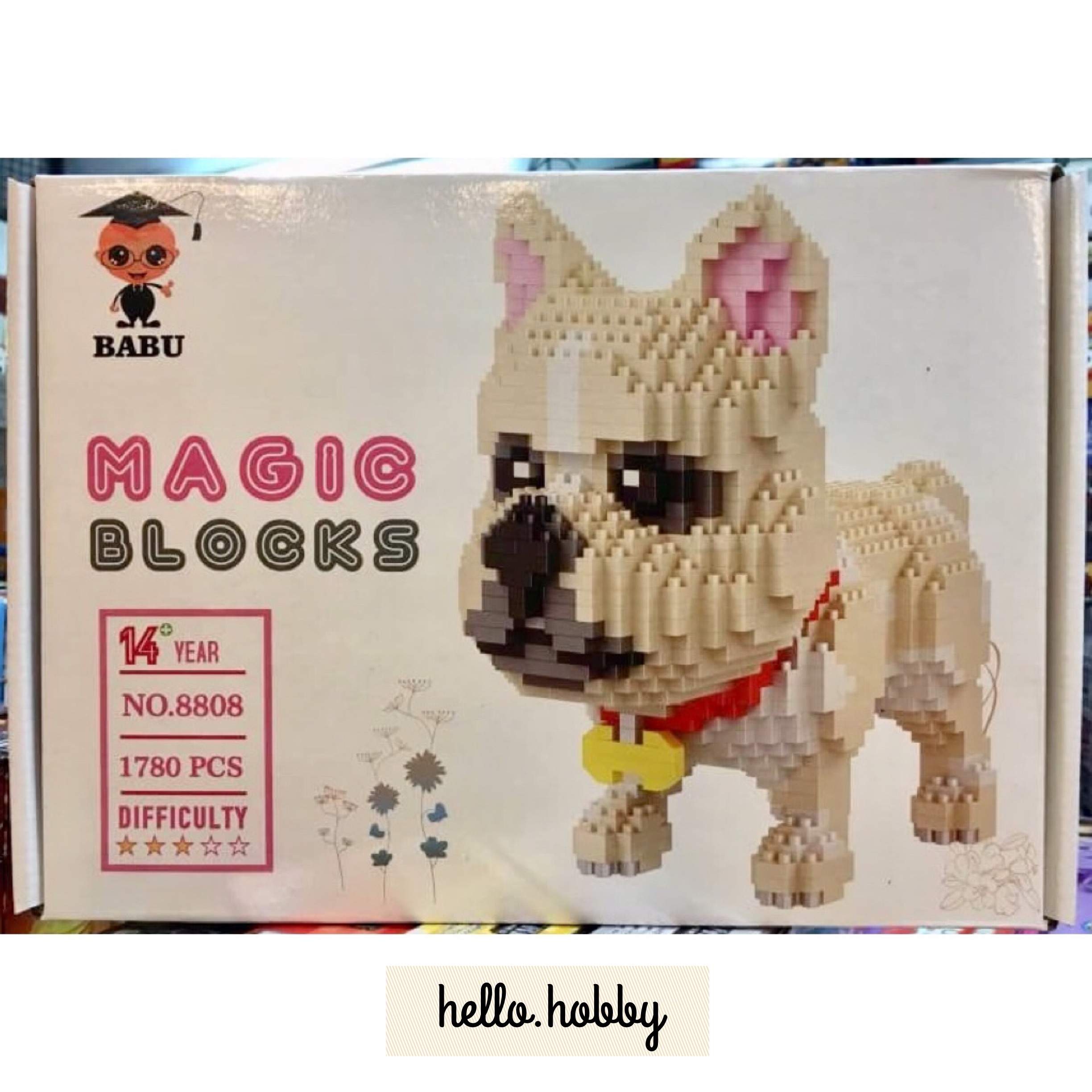 Babu 8808 French Bulldog 1780 pcs