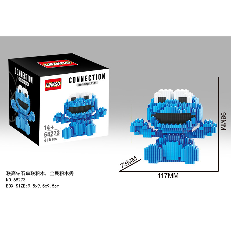 Linkgo 68272-68273 Sesame Street