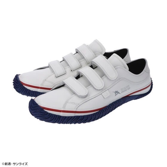 PRE-ORDER : STRICT-G SPINGLE "Mobile Suit Gundam: Char's Counterattack" Leather Velcro Sneakers