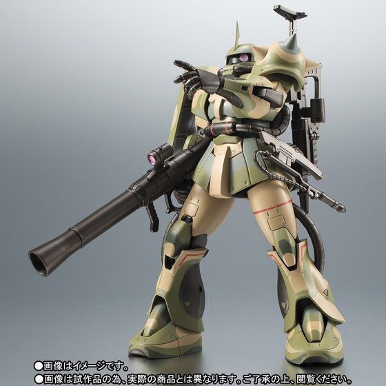 PRE-ORDER : ROBOT SPIRIT SIDE MS MS-06J ZAKU II WETLAND TYPE VER A.N.I.M.E. ACTION FIGURE