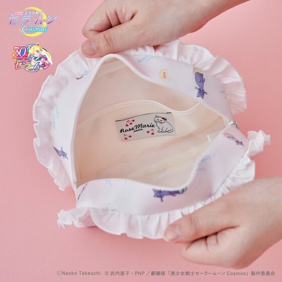 PRE-ORDER : Movie version "Sailor Moon Cosmos" x RoseMarie seoir Collaboration Holiday Pouch (4 types)