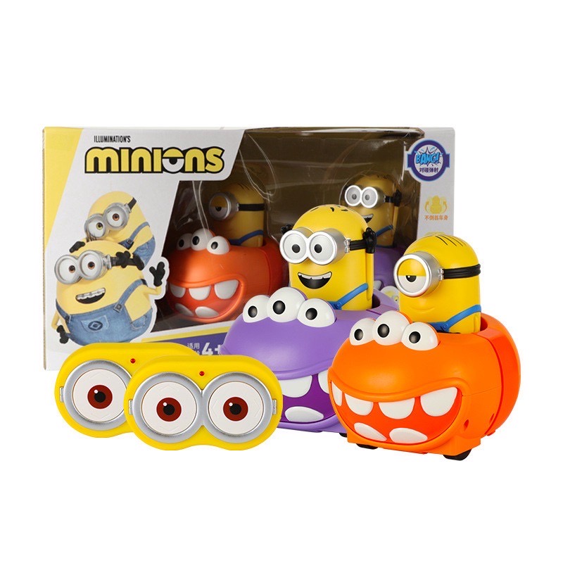 รถบังคับพร้อมรีโมท มีเสียง มินเนี่ยน ลิขสิทธิ์แท้ Despicable Me Minions Two-Player Bumper Car