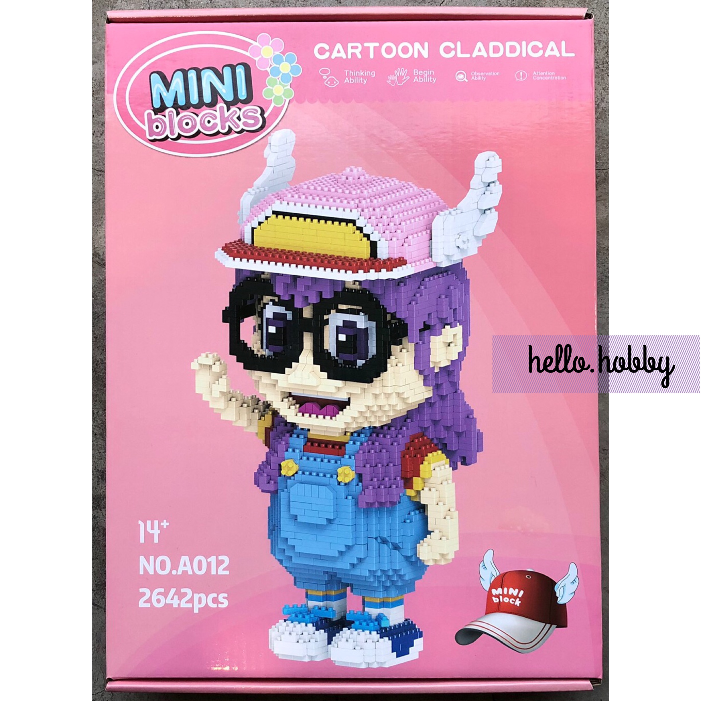 Mini blocks A012 Dr.Slump Norimaki Arale 2642pcs