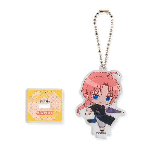 PRE-ORDER : [Hapikuro!] Gintama SD Acrylic Stand Keychain (8 types in total) (Random)