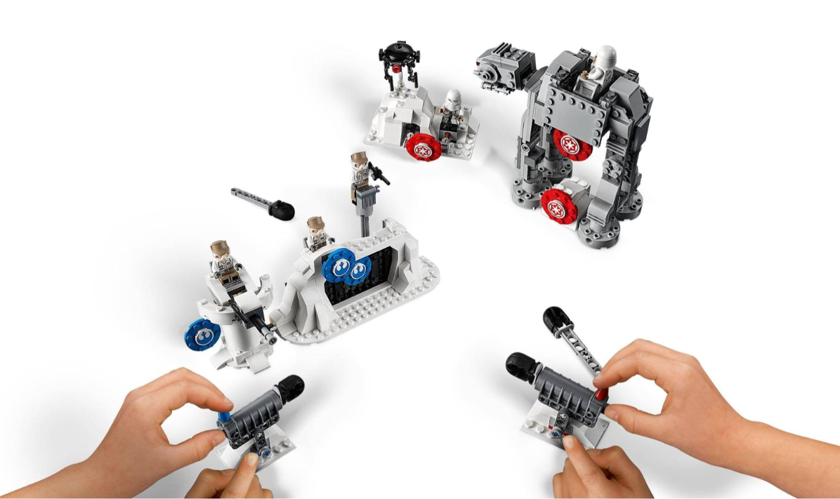 Lari 11423 Star Wars Action Battle Echo Base Defence 534pcs