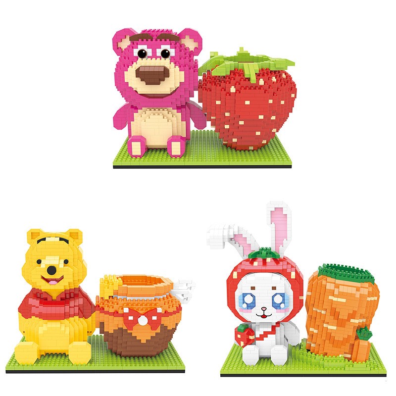 Loogika 3325-3326 Pen Case Lotso & Pooh