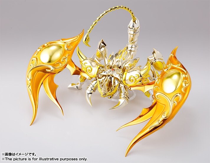 Saint Seiya Saint Cloth Myth EX Scorpion Milo (God Cloth) by Bandai