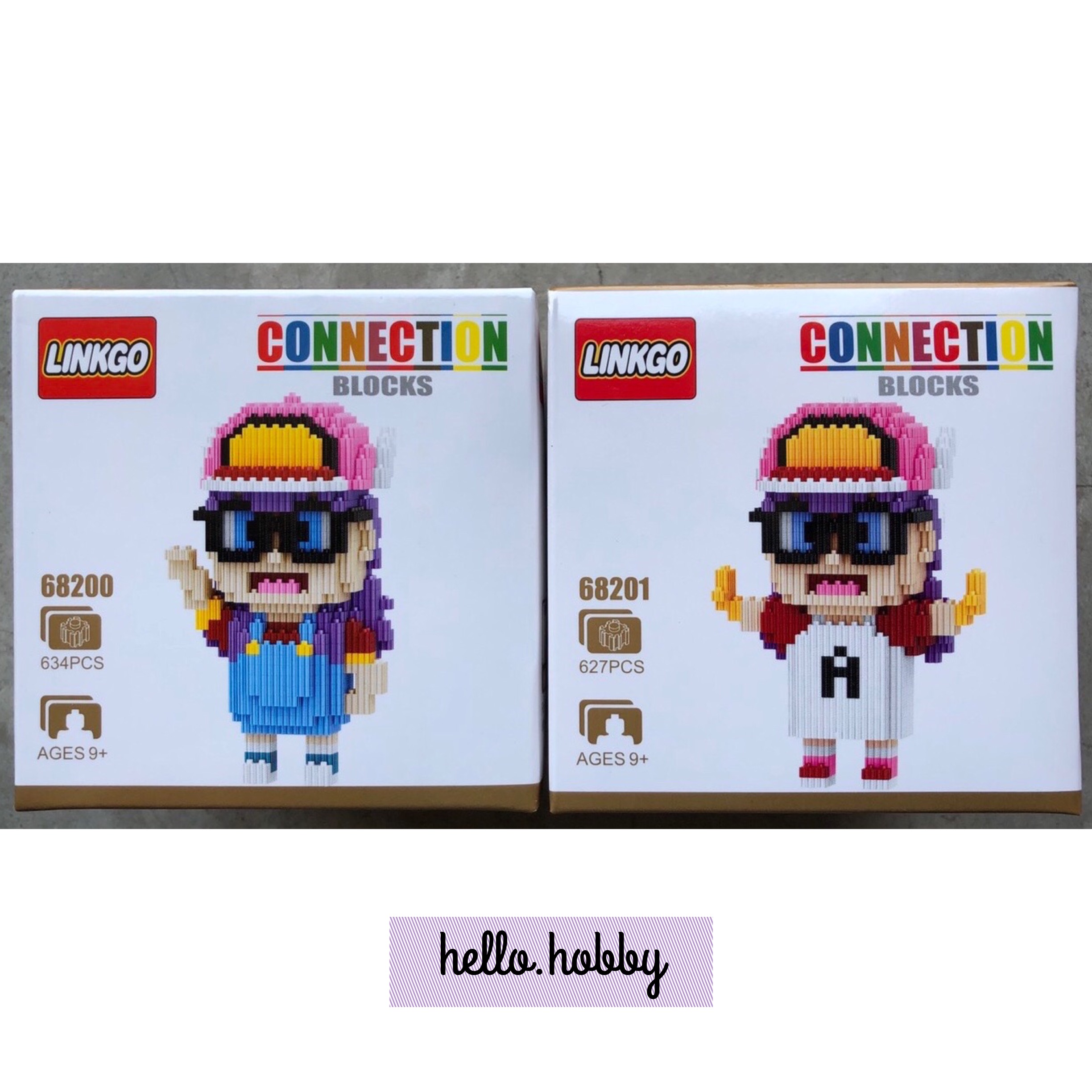 Linkgo 68200-68201 Dr.Slump Norimaki Arale (แบบเฟือง)