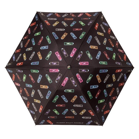 PRE-ORDER : Kamen Rider Folding Umbrella For Both Sunny And Rainy Days Core Medal Pattern