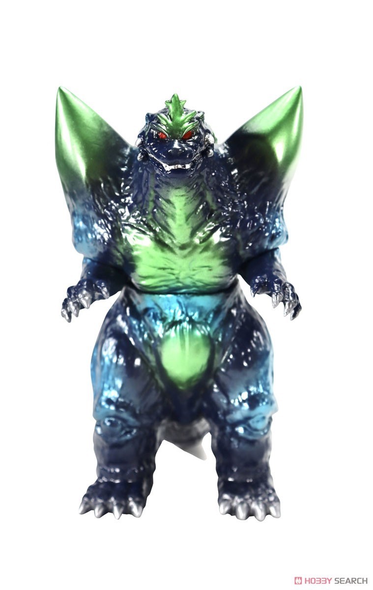 Godzilla - CCP Middle Size Series Godzilla EX Vol.4 Space Godzilla Metallic Green Ver. Soft Vinyl by CCP (Lot JP)