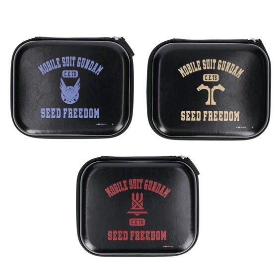 PRE-ORDER : Mobile Suit Gundam SEED FREEDOM College Design Item Hard Shell Case (3 types)