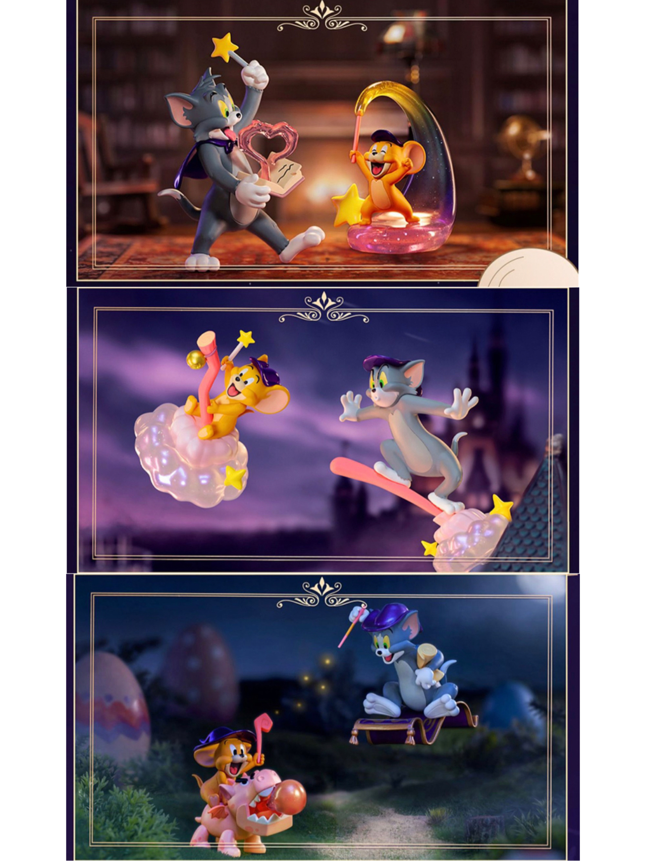 Tom & Jerry - Fantasy Magic by 52Toys (Set of 6+2secret)