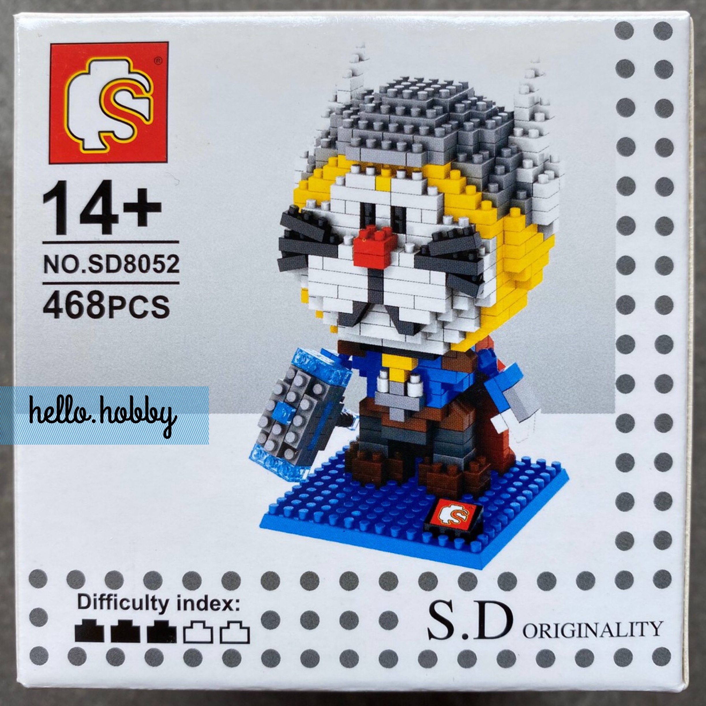 SD 8049-8055 Doraemon Super Heroes Set