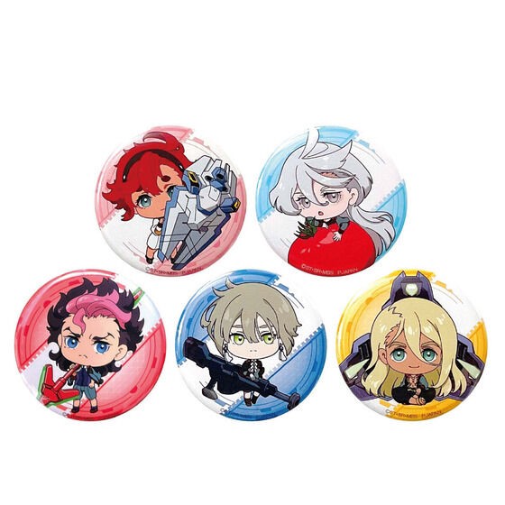 PRE-ORDER : Mobile Suit Gundam The Witch from Mercury Chokosoba Trading Round Can Badge (BOX sale)