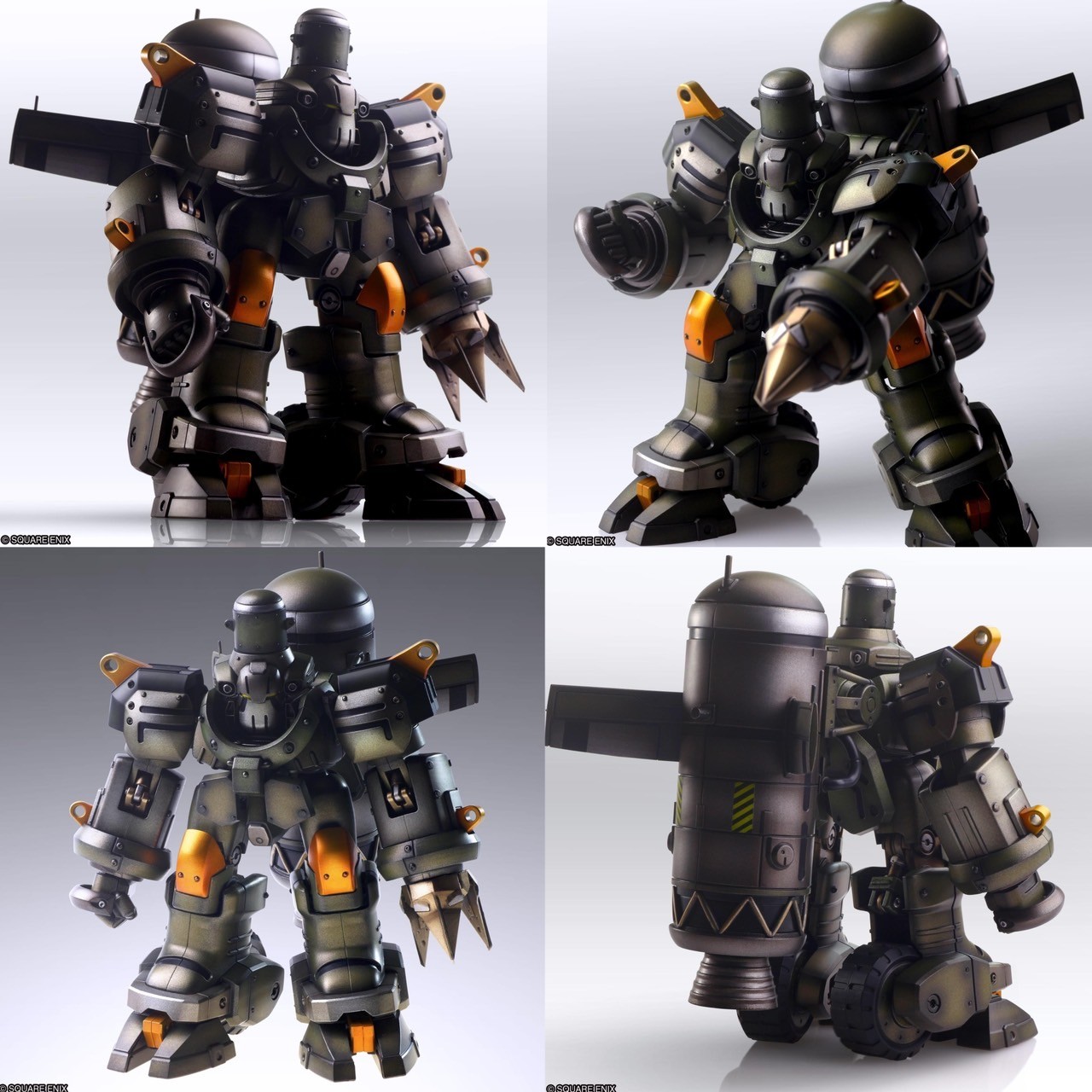 Pre-order : 1/144 Xenogears Structure Arts Plastic Model Kit Series Vol.3 All 3 Types Box by Square Enix