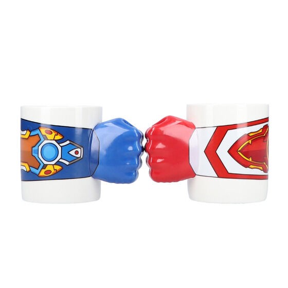 PRE-ORDER : Ultraman Mebius Ultraman Hikari Kizuna Pair Mug Cup