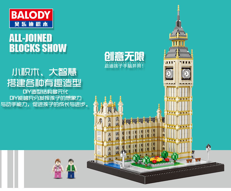 Balody 16074 Elizabeth Tower 3600pcs