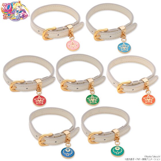 PRE-ORDER : Bishoujo Senshi Sailor Moon Genuine Leather Communication Device Bracelet