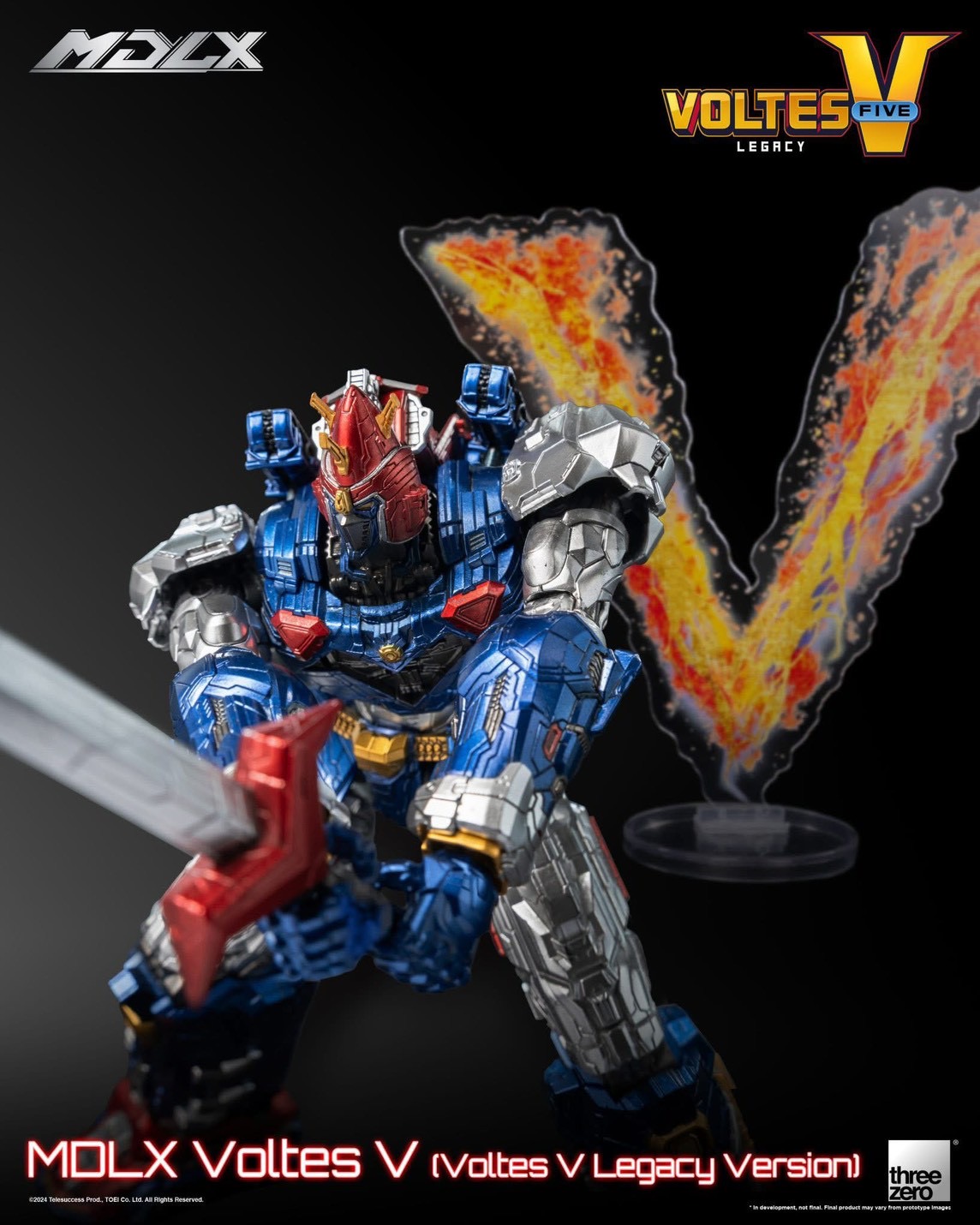 Pre-order : Voltes V: Legacy MDLX Voltes V (Voltes V Legacy Version) by Threezero