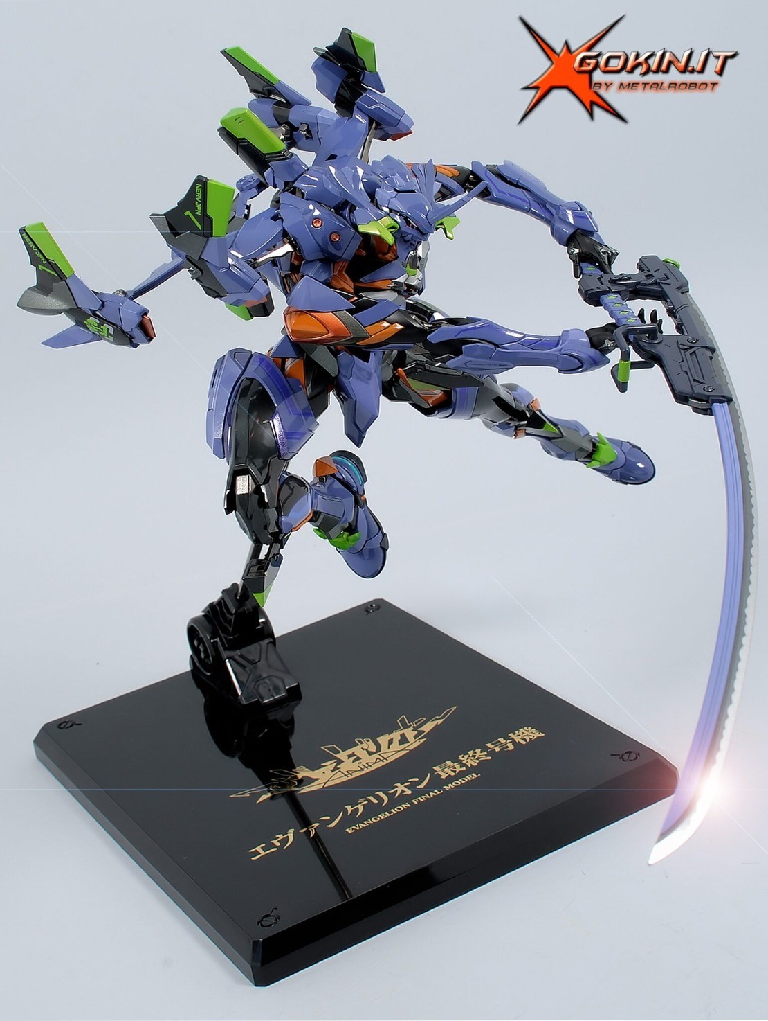 MORTAL MIND Series Evangelion Anima Evangelion Unit-01 Final Model Diecast Action Figure by CCS TOYS