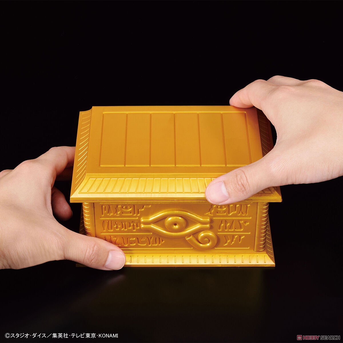 พลาโม กล่องยูกิ Gold Sarcophagus (Plastic model) (for ULTIMAGEAR MILLENNIUM PUZZLE) by Bandai