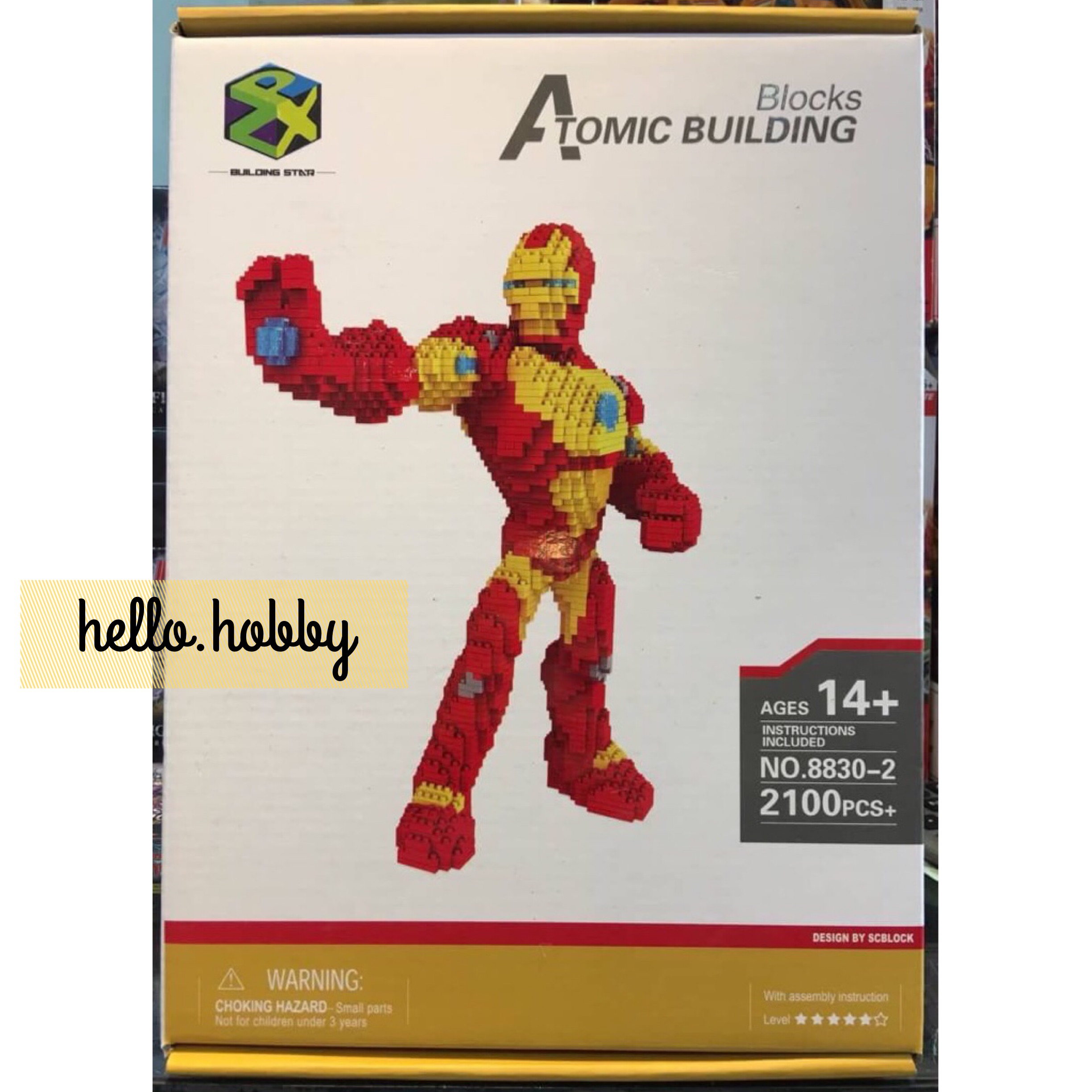 Building Star 8830-2 Iron Man 2100pcs