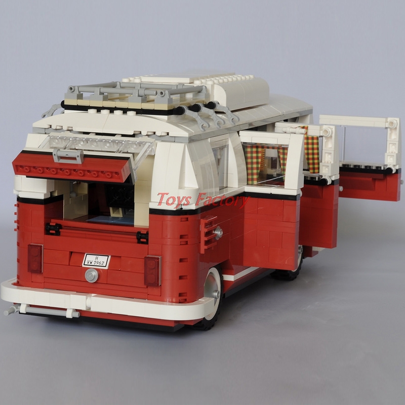 Lepin 21001 Volkswagen T1 Camper Van 1354pcs