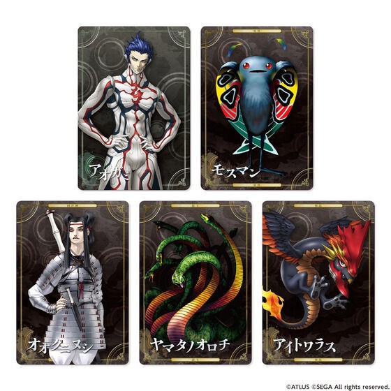 PRE-ORDER : [Carddass Online Limited] Shin Megami Tensei V Metal Card Collection (Random)