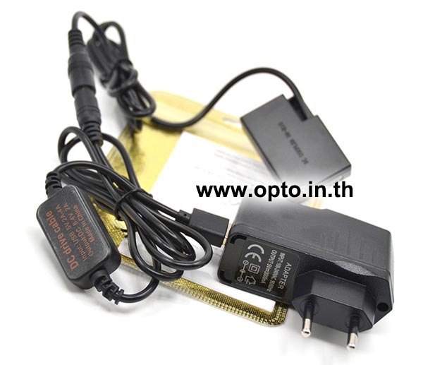 ACK-E17 USB+AC Adapter Battery LP-E17 for Canon Camera แบตเตอรี่แบบเสียบปลั๊กไฟหรือUSB
