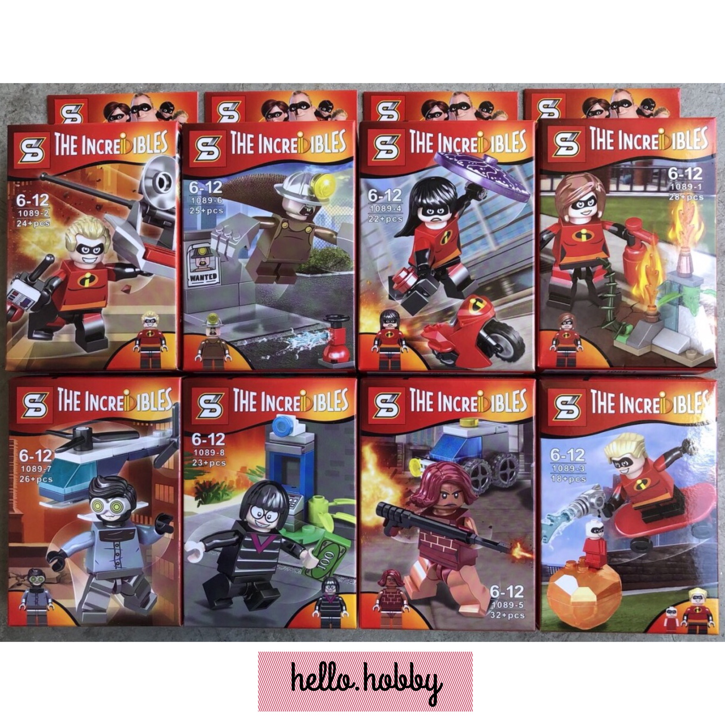 SY 1089 1-8 The Incredibles