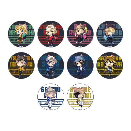 PRE-ORDER : TV anime "Tokyo Revengers" in NAMJATOWN Can Badge Collection VOL.1/2 Complete Set