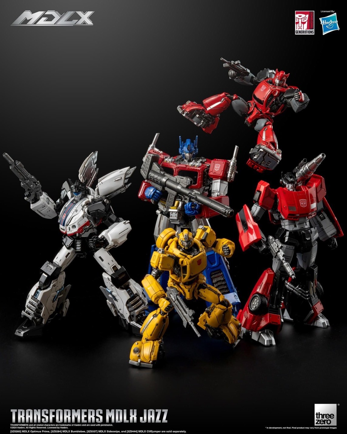 Pre-order : Transformers MDLX Jazz by ThreeZero